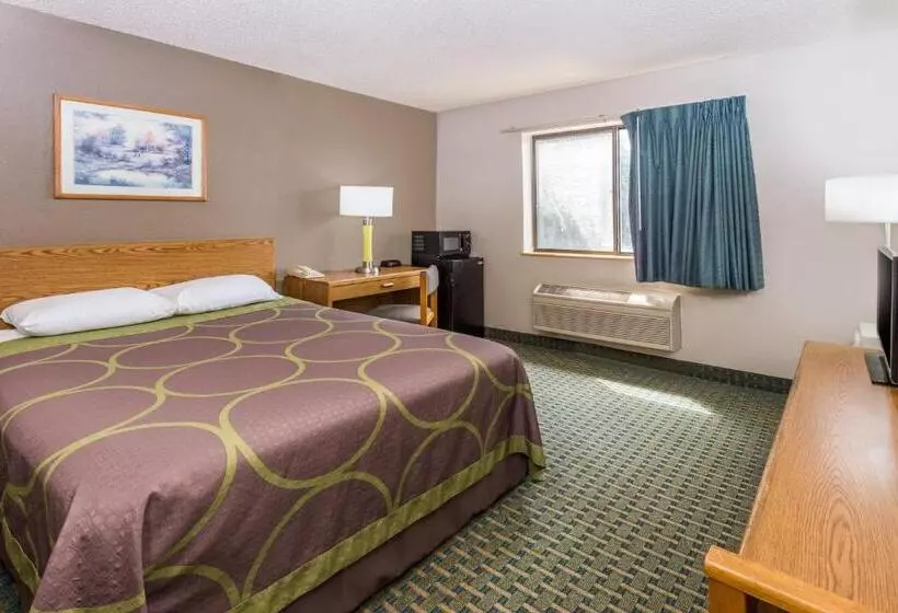 身障者適用スタンダードルーム, Super 8 By Wyndham St. Charles