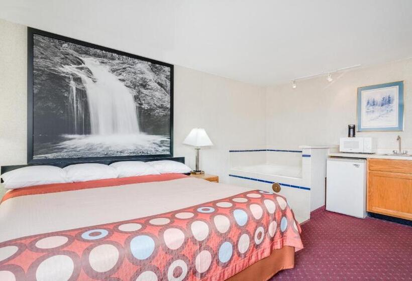 جناح ديلوكس سرير كينج, Super 8 By Wyndham Tomah Wisconsin