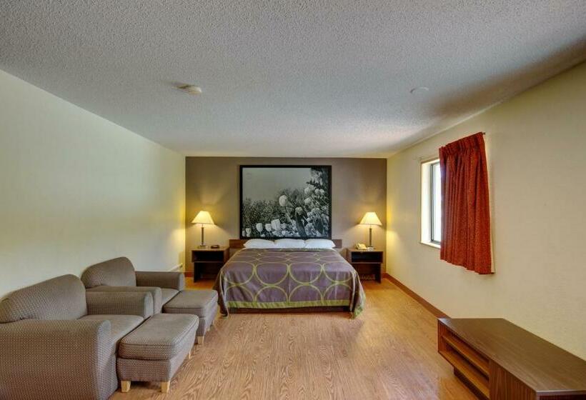Люкс Deluxe Кровать Кинг, Super 8 By Wyndham Zanesville