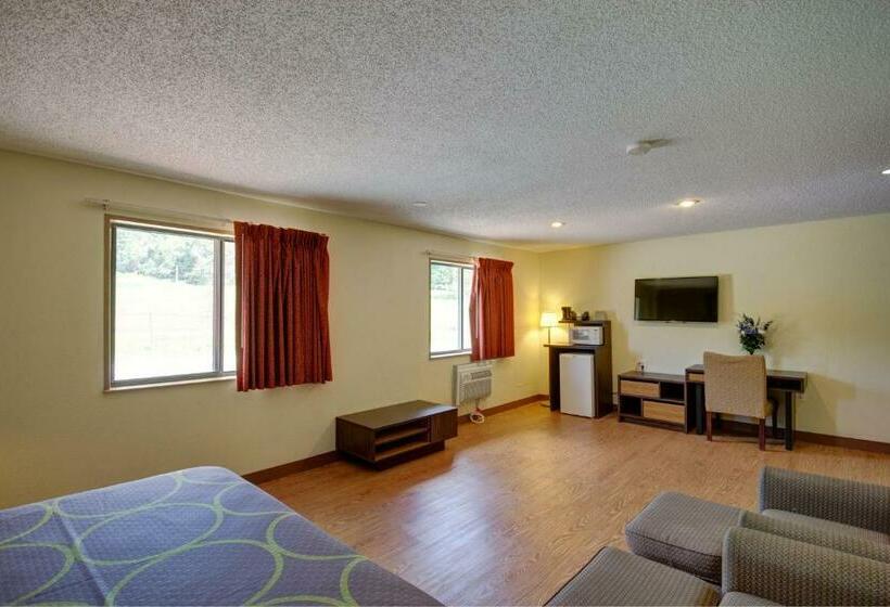 带大床的复式套间, Super 8 By Wyndham Zanesville