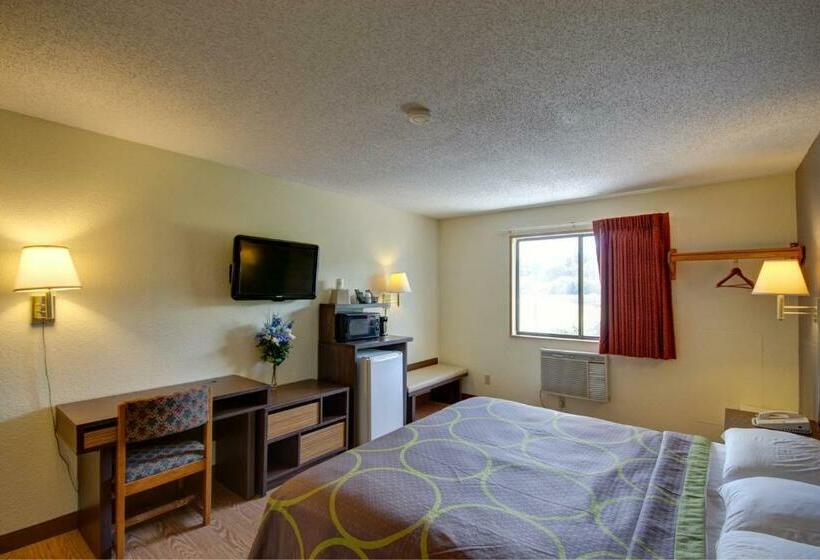 带大床的标准间, Super 8 By Wyndham Zanesville