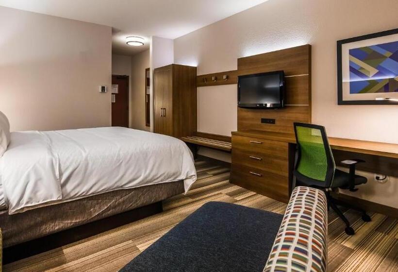 غرفة قياسية سرير كينج لذوى الإحتياجات الخاصة, Holiday Inn Express & Suites Detroit   Farmington Hills, An Ihg