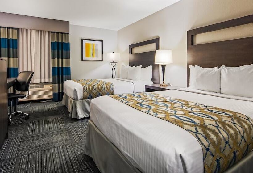 스탠다드 룸 더블 침대 2개, Best Western Naperville Inn
