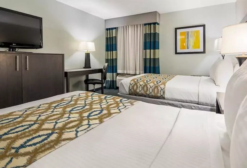 ２ダブルベッドのスタンダードルーム, Best Western Naperville Inn