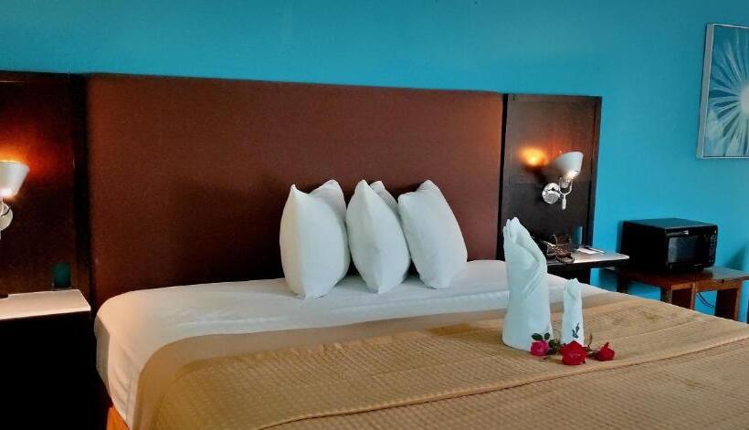 带大床的豪华间, Discovery Inn Lafayette