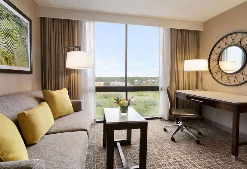 اتاق استاندارد با تخت بزرگ, Hilton Houston Westchase