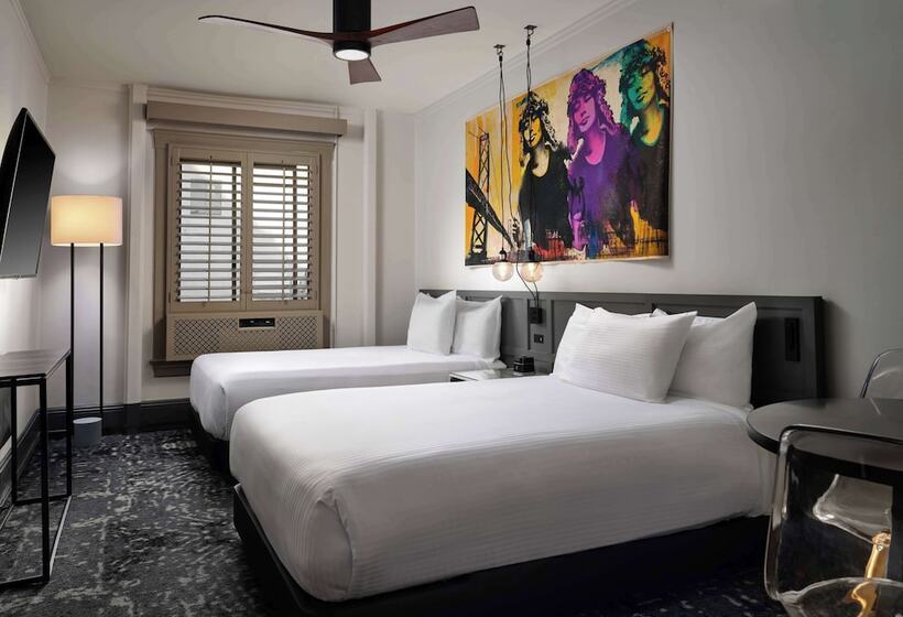 اتاق استاندارد با 2 تخت دوبل, The Barnes San Francisco, Tapestry Collection By Hilton