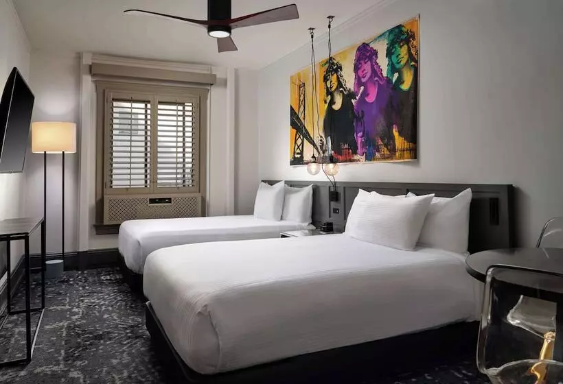 اتاق استاندارد با 2 تخت دوبل, The Barnes San Francisco, Tapestry Collection By Hilton
