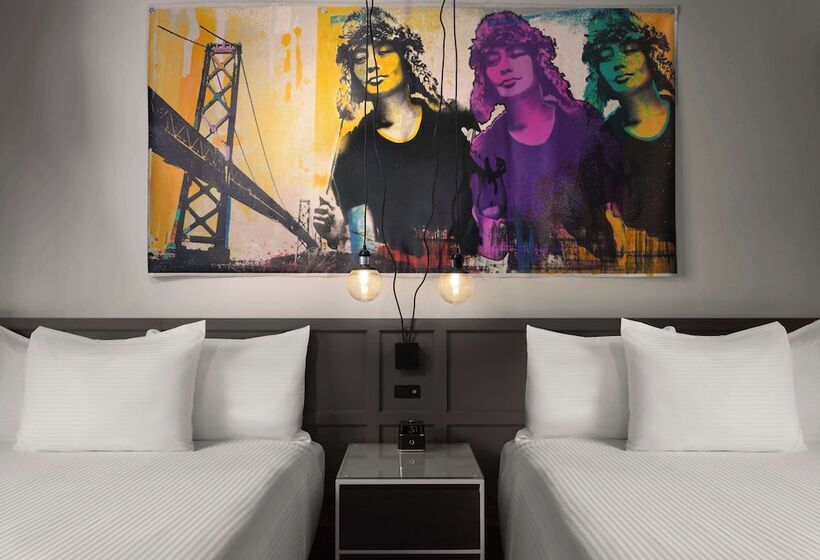 اتاق استاندارد با 2 تخت دوبل, The Barnes San Francisco, Tapestry Collection By Hilton