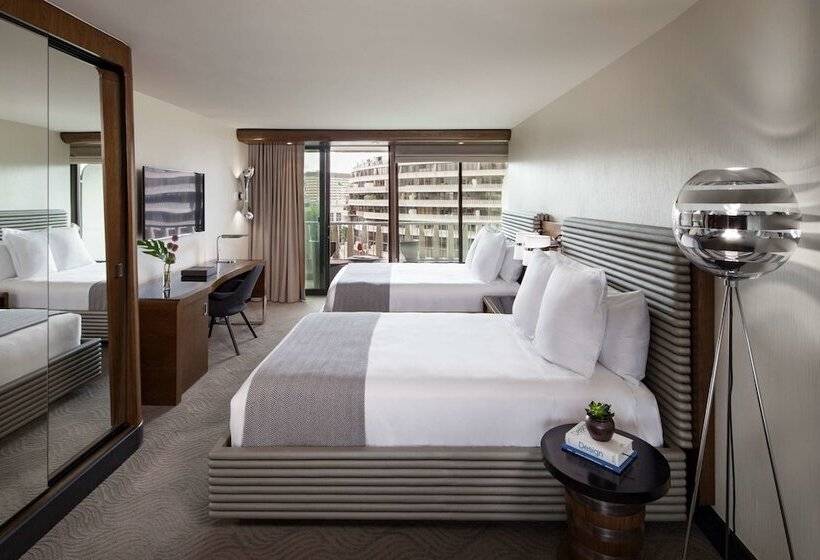 带阳台的豪华间, The Watergate Hotel Georgetown