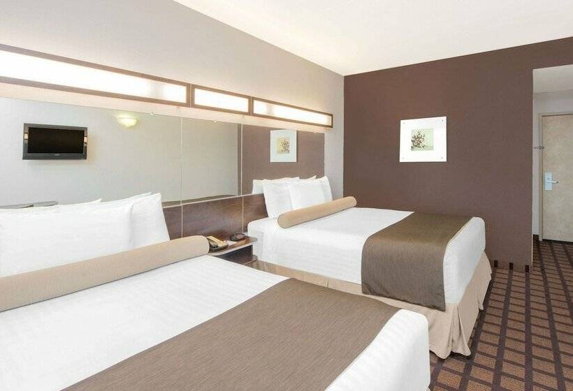 غرفه قياسيه سريرين مزدوجين, Microtel Inn & Suites By Wyndham Quincy Downtown   River Area