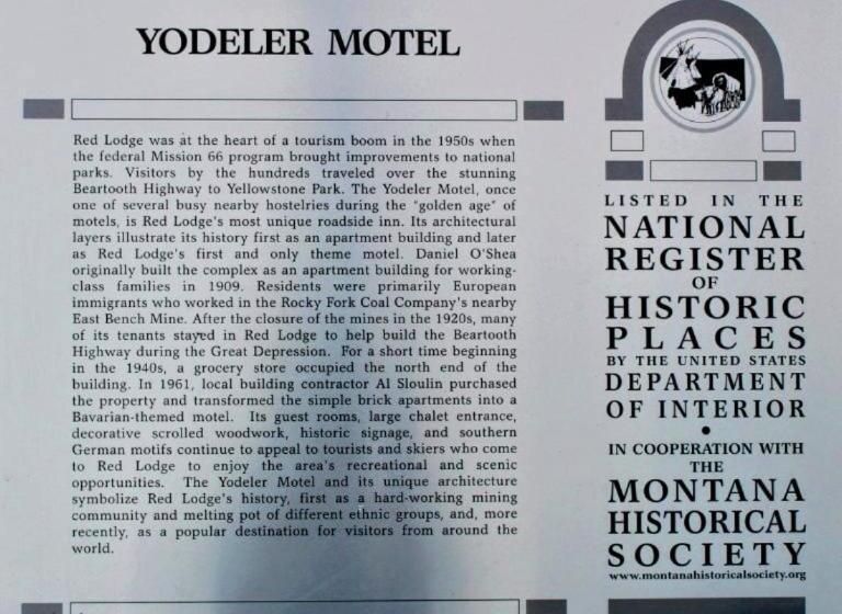 اتاق استاندارد با بالکن, Yodeler Motel