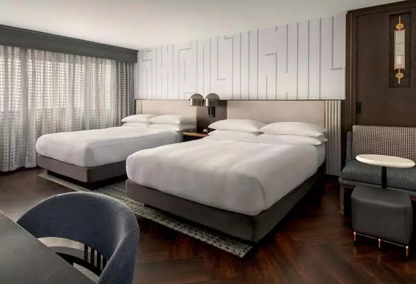 اتاق استاندارد با 2 تخت دوبل, Boston Marriott Copley Place
