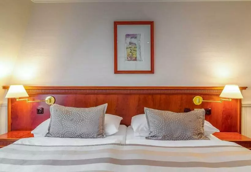 اتاق استاندارد با چشم‌انداز باغ, Adria Hotel Prague