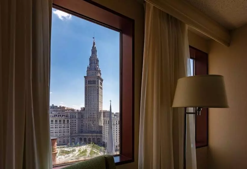 ２ダブルベッドのスタンダードルーム, Cleveland Marriott Downtown At Key Tower