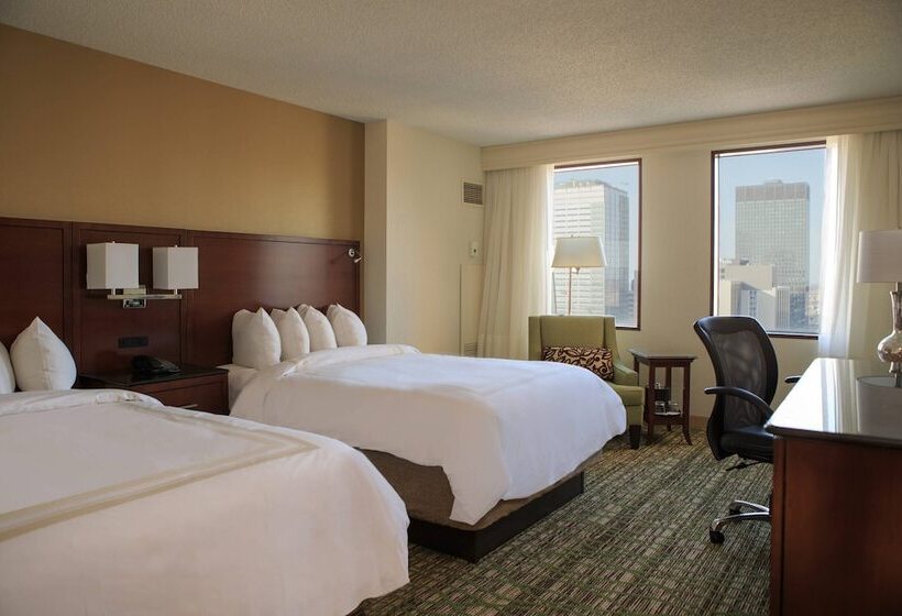 חדר סטנדרט שתי מיטות זוגיות, Cleveland Marriott Downtown At Key Tower