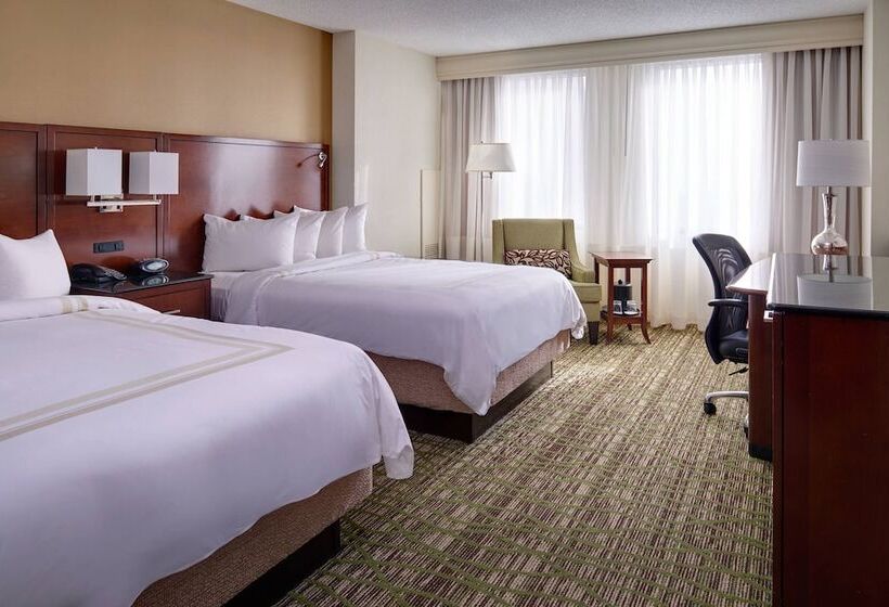 חדר סטנדרט שתי מיטות זוגיות, Cleveland Marriott Downtown At Key Tower
