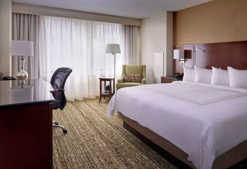 身障者適用ダブルベッド付きスタンダードルーム, Cleveland Marriott Downtown At Key Tower