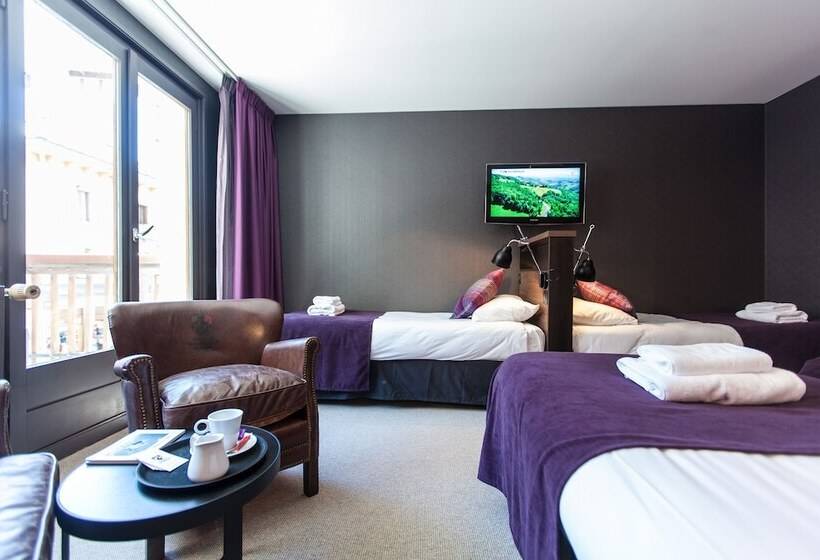 발코니가 있는 4인용 스탠다드 룸, Pointe Isabelle