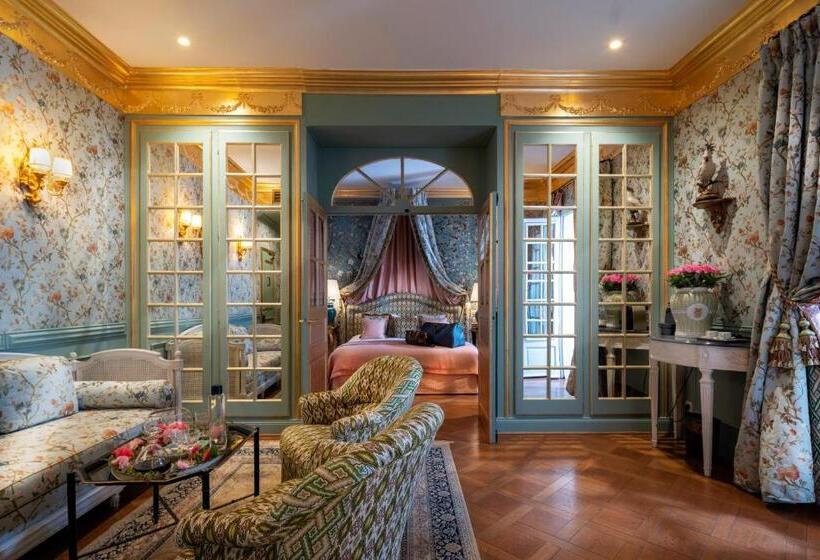 带露台的套间, Villa Gallici Hôtel & Spa