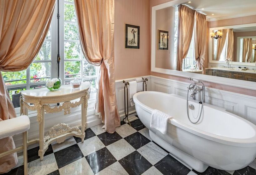 带露台的套间, Villa Gallici Hôtel & Spa