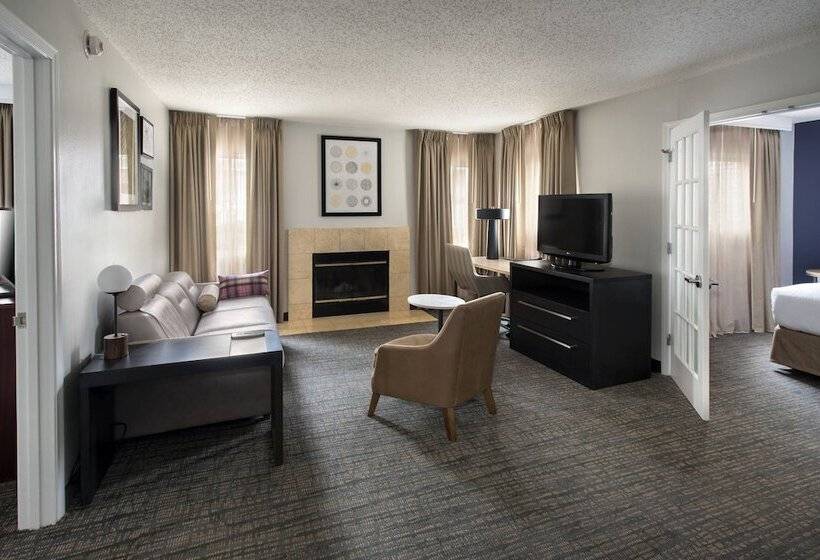 침실 2개 스위트, Residence Inn Syracuse Carrier Circle