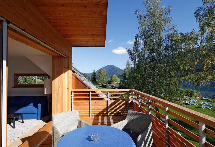 Люкс с Балконом, Seehotel Enzian