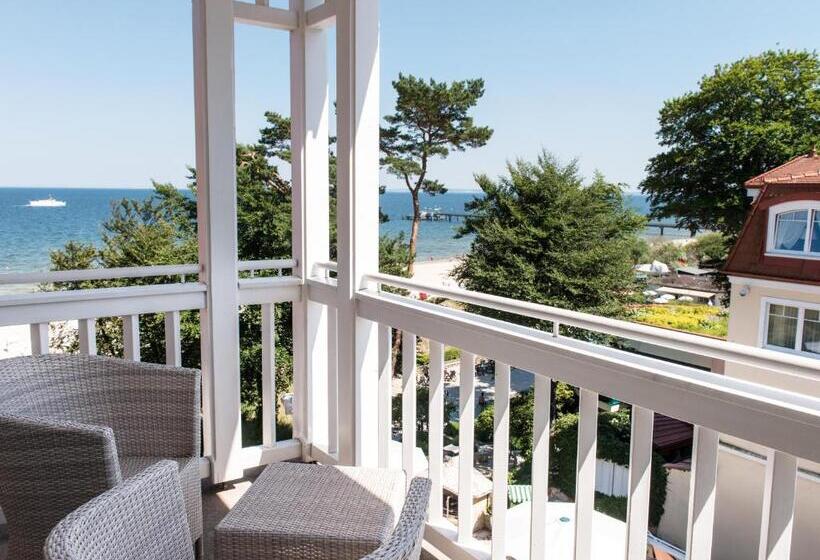 Номер Стандард Боковой Вид на Море с Балконом, Aja Strandhotel Bansin