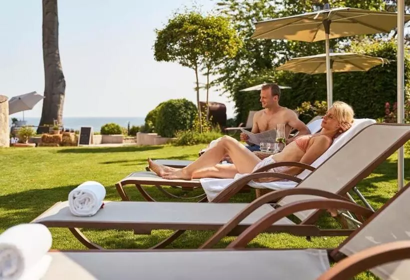 片側に海が見えるデラックスルーム, Aja Strandhotel Bansin