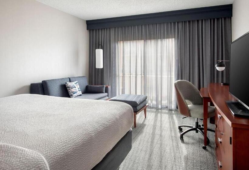 带大床的标准间, Courtyard By Marriott New Haven Wallingford