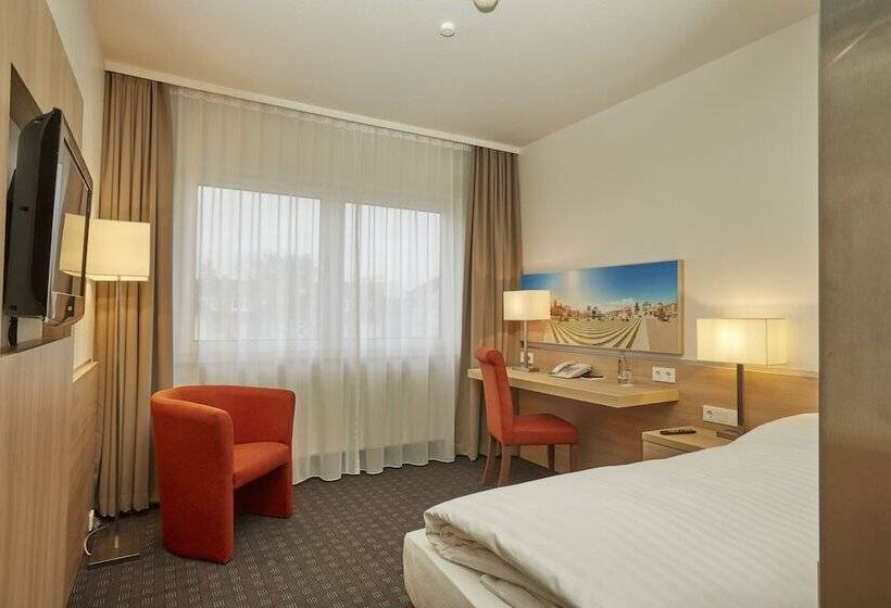 スーペリアシングルルーム, H+ Hotel Darmstadt