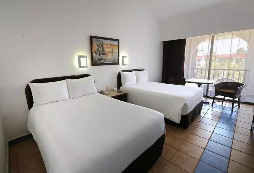 اتاق استاندارد با 2 تخت دوبل, Cozumel Hotel & Resort