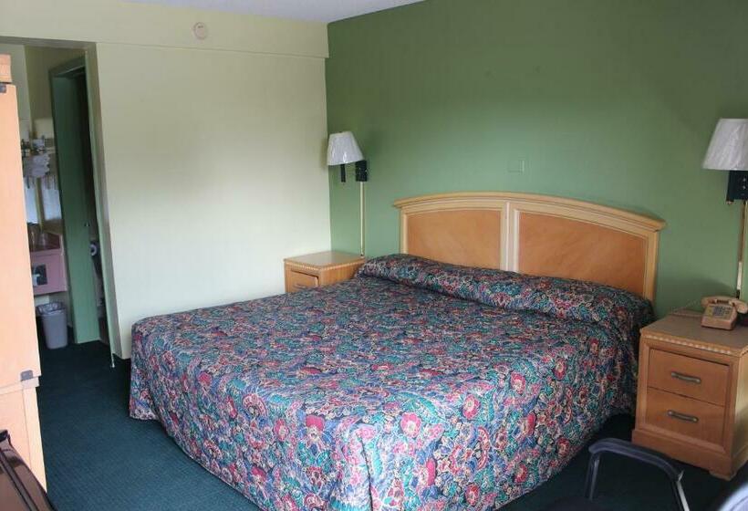 غرفة قياسية سرير كينج, Travelers Inn Gainesville
