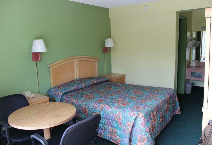 غرفة قياسية سرير كينج, Travelers Inn Gainesville