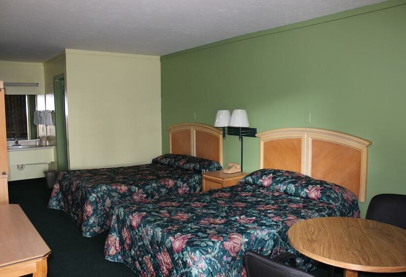 غرفه قياسيه سريرين مزدوجين, Travelers Inn Gainesville