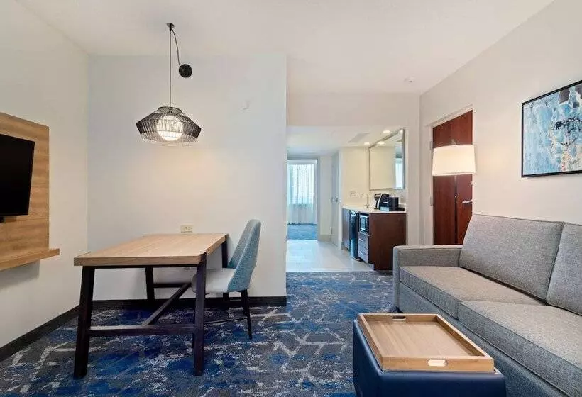 اتاق استاندارد با تخت دوبل, Embassy Suites By Hilton Tampa Usf Near Busch Gardens