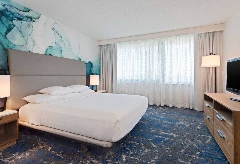 스탠다드 룸 더블 침대, Embassy Suites By Hilton Tampa Usf Near Busch Gardens
