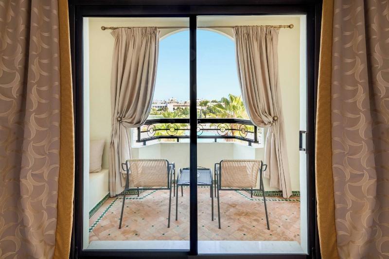 اتاق لوکس با چشم‌انداز باغ, Fes Marriott Hotel Jnan Palace