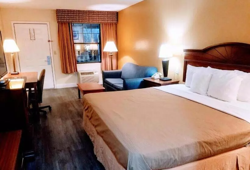 キングサイズベッドのスタンダードルーム, Sylvania Inn Sylvania,statesboro, Ga Georgia Southern Univ Gsu