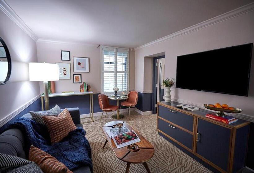 キングサイズベッドのスイートルーム, The Oliver Hotel Knoxville, By Oliver