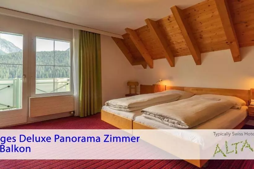 اتاق لوکس با بالکن, Typically Swiss Hotel Altana