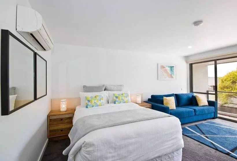 استودیو استاندارد با بالکن, Lorne Bay View Motel