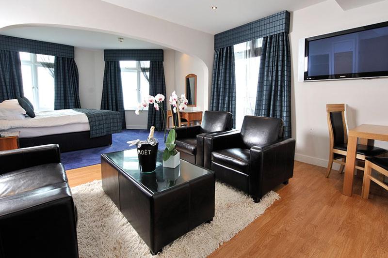 キングサイズベッドのスイートルーム, Atlantic Hotel Newquay