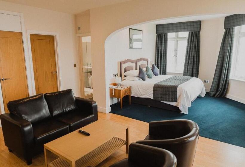 キングサイズベッドのスイートルーム, Atlantic Hotel Newquay