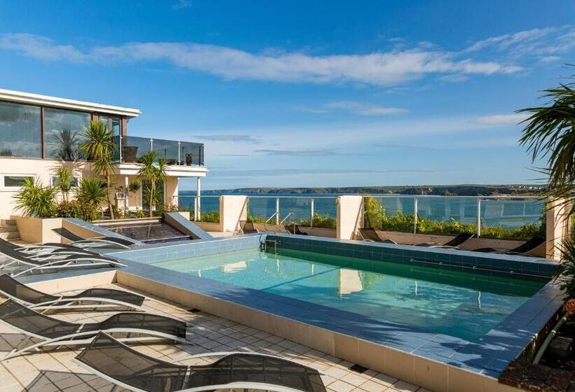 プールの見えるスーペリアルーム, Atlantic Hotel Newquay