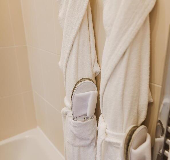 オーシャンビューデラックスルームバルコニー付き, Atlantic Hotel Newquay