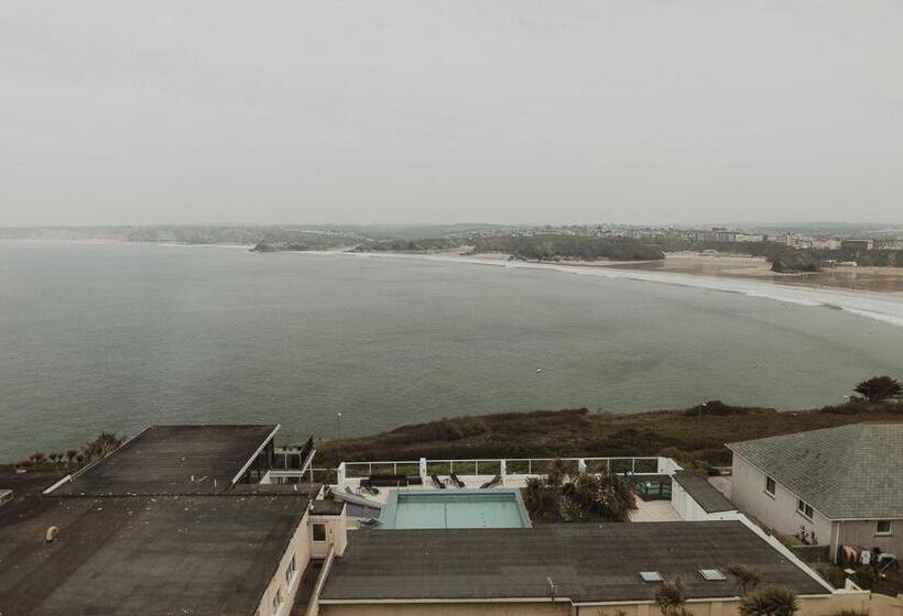 Номер Стандарт Вид на Море с Балконом, Atlantic Hotel Newquay
