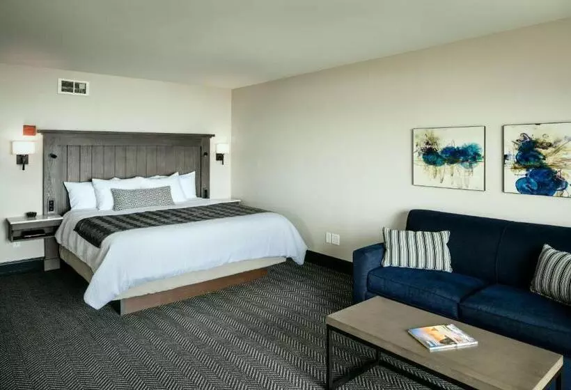 身障者適用キングサイズベッドルーム, Beachfront Inn
