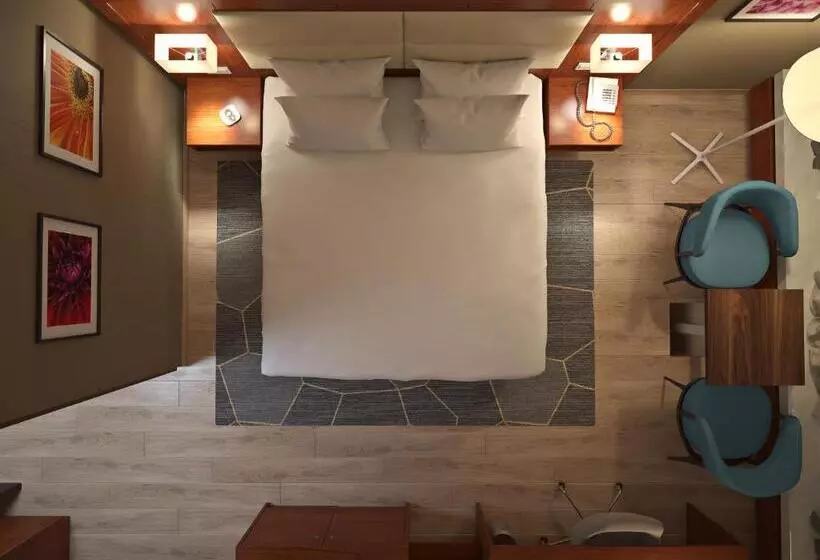 キングサイズベッドのスタンダードルーム, Crowne Plaza Maastricht, An Ihg
