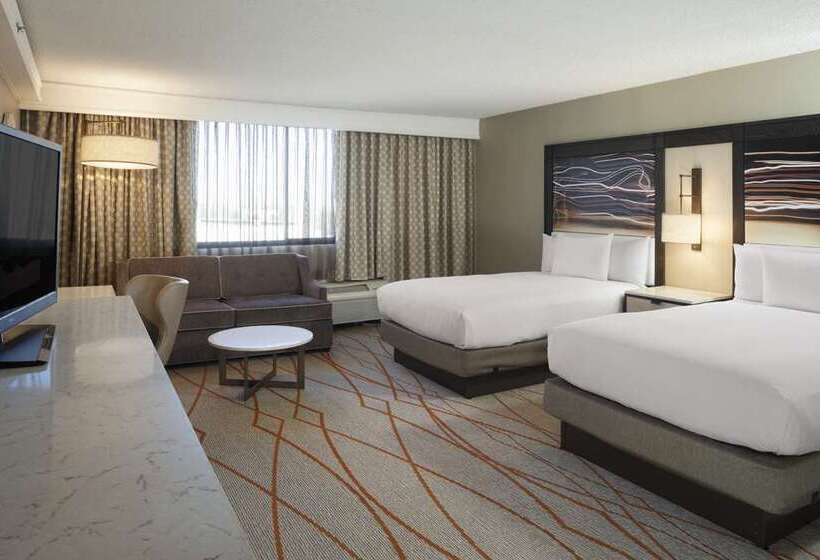 스탠다드 룸 더블 침대 2개, Doubletree By Hilton Newark Penn Station